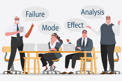 FMEA Analices is an acronym for Failure Mode and Effect Analysis, which is a structured analsyis of a plant or productive process regarding the potential for its components, steps and/or tasks of failing, the risk of this happening and its consequences. The FMEA analsysis is ...